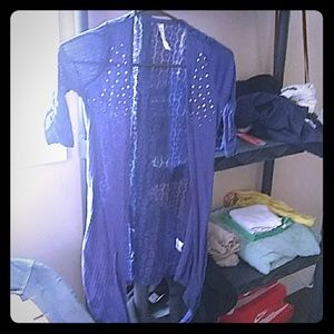 A nice blue jacket for school